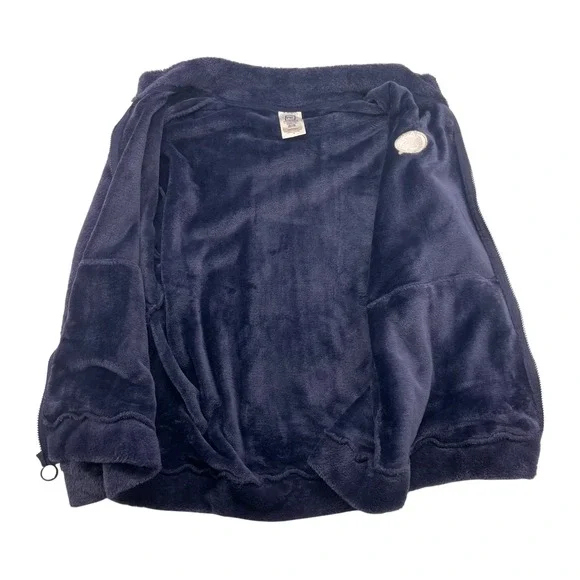 Penn State Nittany Lions ProEdge Navy Blue Sherpa Fleece Full Zip Jacket XL - Picture 9 of 10